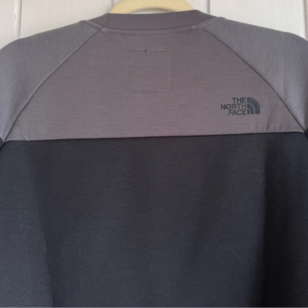 The North Face Black and Gray Jacket with Kangaroo Pocket
